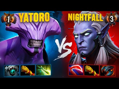 Видео: ВОЙД ОТ YATORO ЧЕРЕЗ ТАЙМ ЗОНУ VS НАЙТФОЛЛА🔥| Yatoro Faceless Void 7.37e