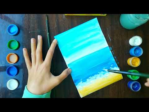 Видео: Образотворче мистецтво 3 клас. Морський пейзаж