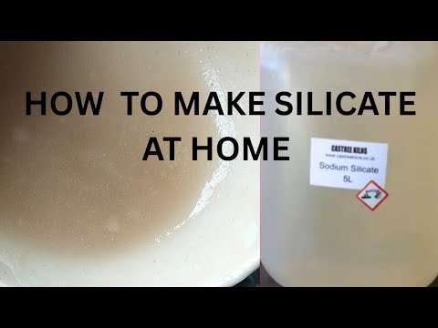 Видео: СИЛИКАТ ДОМАШНЕГО ПРИГОТОВЛЕНИЯ. ПРОСТОЙ СПОСОБ ИЗГОТОВИТЬ СИЛИКАТ ДОМА