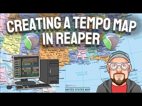 Видео: Создание карты темпа в REAPER