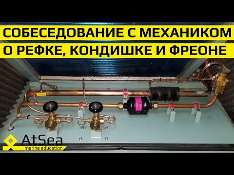 Видео: Собеседование о Рефке, Кондишке и Фреонах с Судовым Механиком