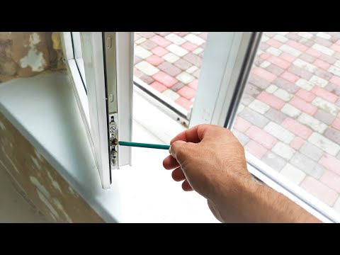 Видео: Как отрегулировать пластиковые окна | окно плохо закрывается | летний и зимний режим