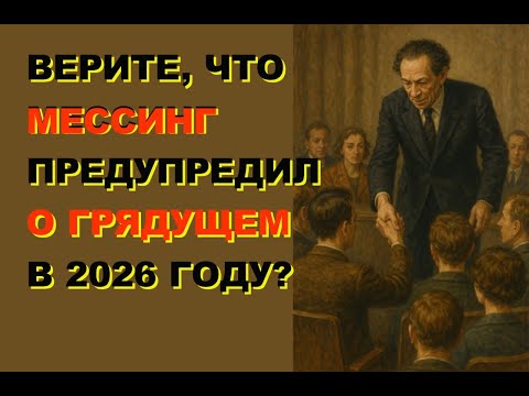 Видео: В 2026 году нас ожидает... Как Вольф Мессинг мог заранее это все знать?