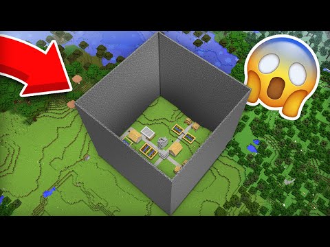 Видео: КТО ЗАКРЫЛ НАШУ ДЕРЕВНЮ САМЫМИ ВЫСОКИМИ СТЕНАМИ ИЗ БЕДРОКА В МАЙНКРАФТ | Компот Minecraft