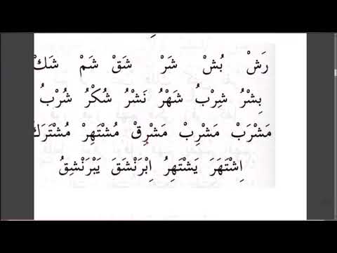 Видео: Муаллим Сани. 13-Сабак . Шин тамгасы