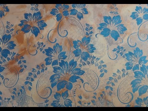 Видео: Декор для стен из обычного тюля