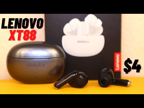 Видео: ОБЗОР LENOVO XT88 - С УМА СОЙТИ TWS НАУШНИКИ ЗА $4 ПОРВАЛИ ВЕСЬ РЫНОК 😱😱😱