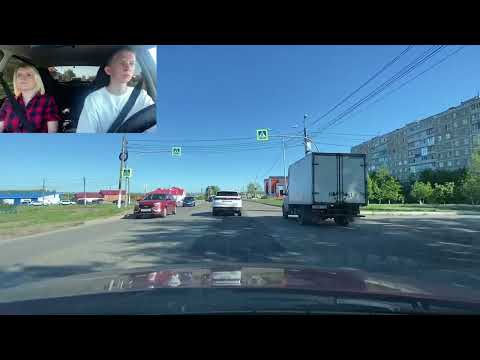 Видео: Пробный экзамен. 10 баллов на ровном месте ( #автошкола #вождение