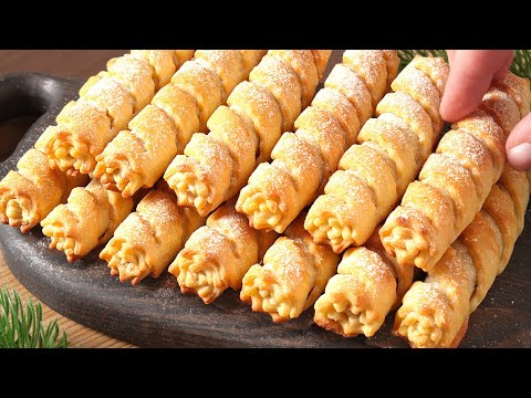 Видео: Лучший рецепт ТВОРОЖНОГО печенья! ОРЕХОВЫЕ ТРУБОЧКИ! Никто не догадается, как вы его сделали!