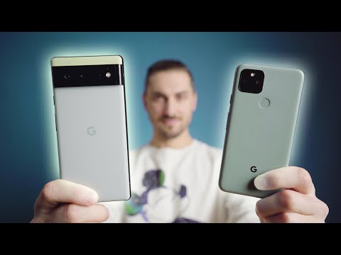 Видео: Google Pixel 6 - Google Pixel 5 обзор и сравнение фото/видео возможностей