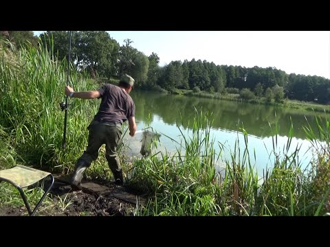 Видео: Отличный улов на новую снасть с пружиной с алюминиевой проволоки!