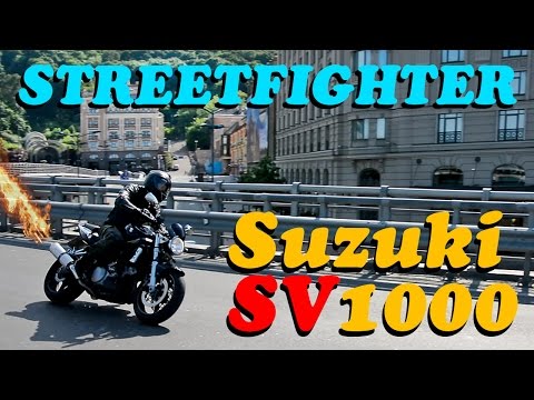 Видео: Обзор Suzuki sv1000 тест-драйв Моторейтинг