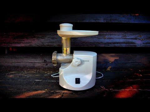 Видео: Мясорубка Kenwood MG450 начала выть из-за грязи внутри, плюс небольшой ремонт