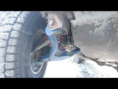 Видео: Работа передней подвески подготовленной Витары