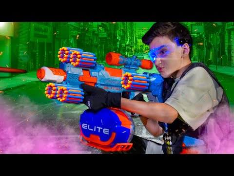Видео: БИТВА ЗА ФАСТФУД ЭКСТРЕМАЛЬНЫЕ Битвы с НЁРФАМИ Все Серии Подряд! Nerf War