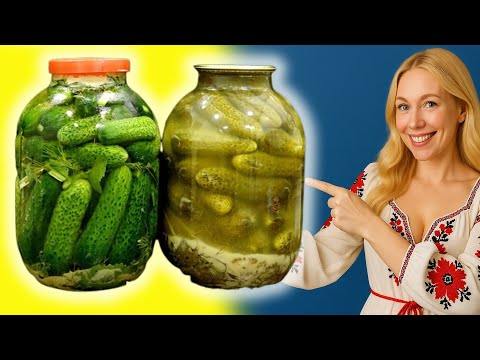 Видео: 🥒Квашені Огірки на Зиму за Рецептом Мами. Тверді, Хрумкі, Смачні. Рецепт БЕЗ цукру та оцту!
