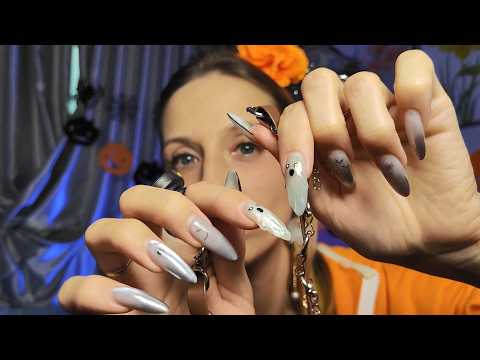 Видео: АСМР Собираю подругу на Хэллоуин 👻🎃 Подбираю образ, делаю макияж 🫶😍 Ты 100% уснешь от этого видео