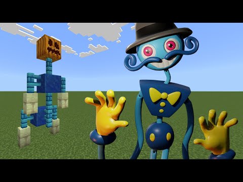 Видео: Дополнение Poppy Playtime Daddy Long Legs для Minecraft PE Bedrock