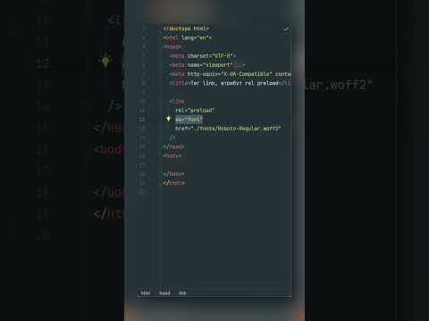 Видео: Тег link — оптимизации в HTML #shorts #frontend #фронтенд #html