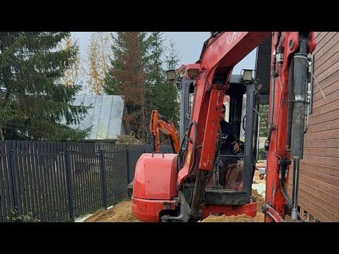 Видео: Экскаватора 2 Галеон планировка участка