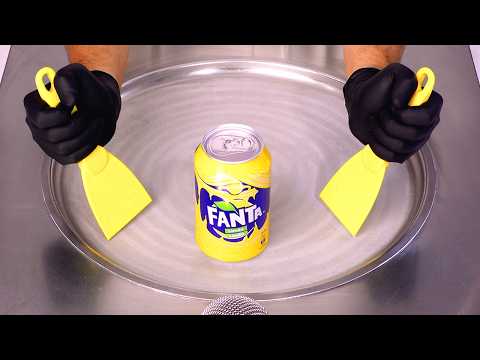 Видео: Катим Фанту на Хэллоуин! 🎃👻 | Мороженое в рулетиках (ASMR)