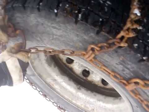 Видео: Слагане на верига за лед