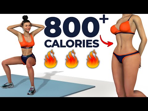 Видео: 🔥 Сожги 800 калорий БЫСТРО – 40-минутная домашняя тренировка без оборудования