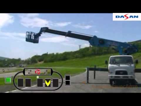 Видео: Инструкция по эксплуатации автовышки DASAN DS 280L на шасси HD-78