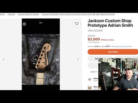 Видео: Всплыла ворованная гитара Холстинина. Jackson Custom Shop.