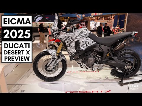 Видео: EICMA 2025: предварительный обзор Ducati Desert X