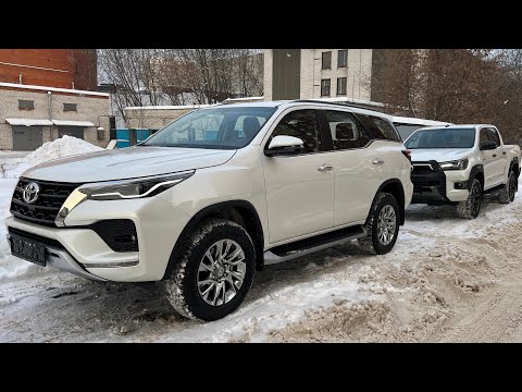 Видео: Toyota Fortuner или Toyota Hilux.