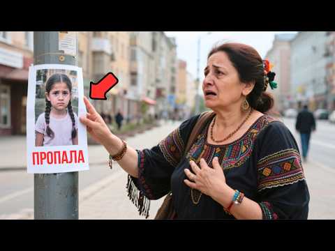 Видео: Цыганка увидела на столбе фото пропавшей девочки, а когда дотронулась, то побледнела