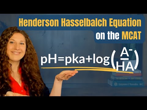 Видео: MCAT Chemistry: как сдать экзамен Henderson Hasselbalch