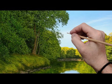 Видео: Как нарисовать деревья на небе? | Эпизод 248