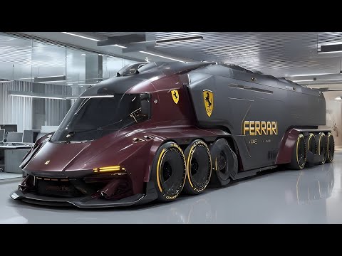 Видео: 2026 Ferrari Luxurious Motorhome — Роскошный автодом будущего | Интерьер, цена и технологии