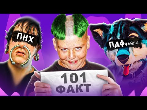 Видео: 101 ФАКТ О СУБКУЛЬТУРАХ (ФУРРИ, СКУФЫ, ПАНКИ, ГОТЫ, ЭМО и др.)