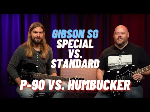 Видео: Gibson SG Special против Standard | Лучше ли P-90?