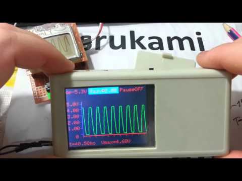 Видео: Осциллограф на Ардуино_v1 (Oscilloscope Arduino or Atmega328)