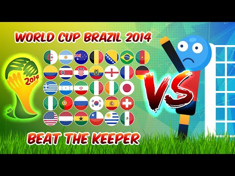 Видео: Кто претендует на славу? Чемпионат мира по футболу 2014 в Бразилии | Beat the Keeper