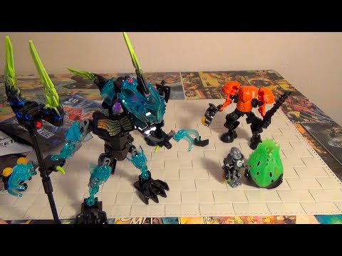 Видео: Лего обзор Фабрика героев - плюс бонус - LEGO Crystal Beast vs Bulk