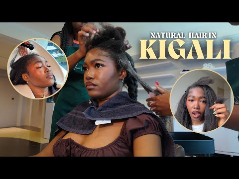 Видео: Натуральные волосы в Руанде?! Мой честный опыт и открытия салона в Кигали 🇷🇼😳