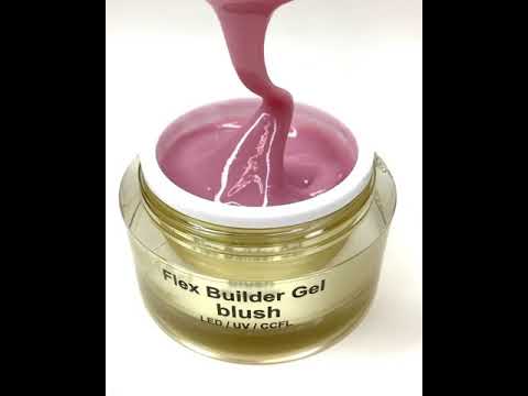 Видео: Flex builder gel Blush - ультрамодный цвет пыльной розы SvitolArt Professional Fibergel