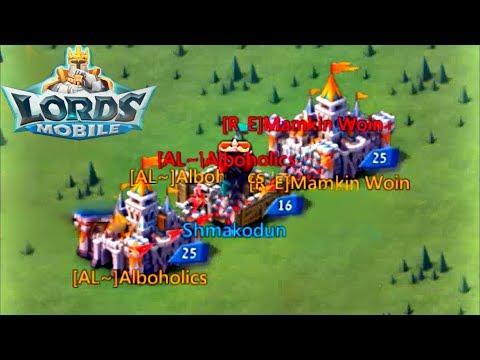 Видео: Как 16 замок жрет т4??! Lords mobile
