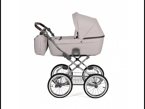 Видео: Обзор детской коляски Noordline Nicole на раме Chrom 2 в 1  от Компасик.Ру