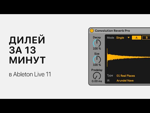 Видео: Дилей за 13 минут  [Ableton Pro Help]