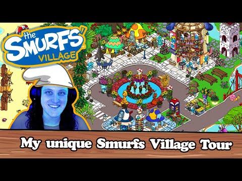 Видео: Мой тур по деревне СМУРФОВ!