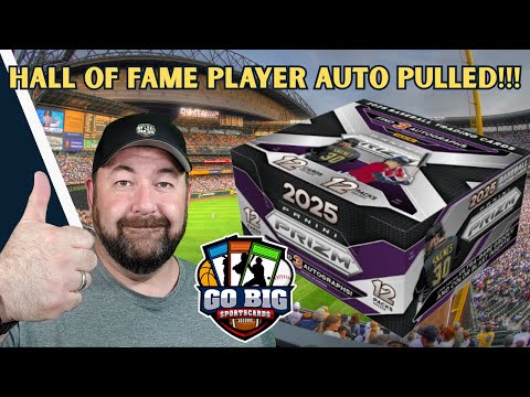 Видео: Открываем Prizm Baseball Hobby Box 2025 ⚾💎 Мы вытащили автомобиль, достойный Зала славы!