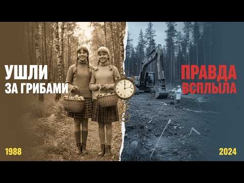 Видео: Две сестры не вернулись из леса 1988 — грибники нашли корзины, но их было…