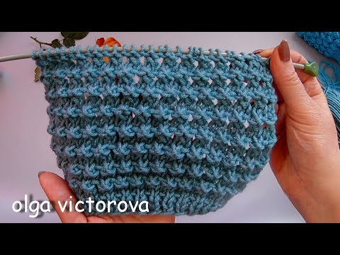 Видео: ПРАКТИЧНО - СИМПАТИЧНЫЙ РЕЛЬЕФНЫЙ УЗОР 896 Вязание Узоры спицами