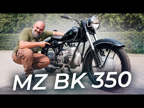 Видео: Редкий мотоцикл прошлого на улицах сегодня! MA BK 350 | Два колеса